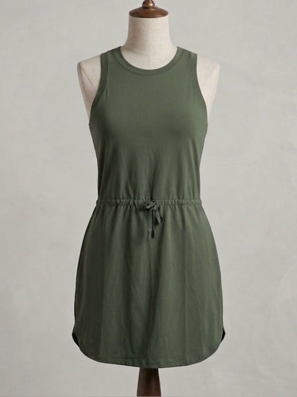 Kyodan Outdoor Green Sleeveless Drawstring Dress Golf Athleisure Casual NWT XS